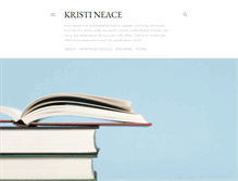 Tablet Screenshot of kristineace.com